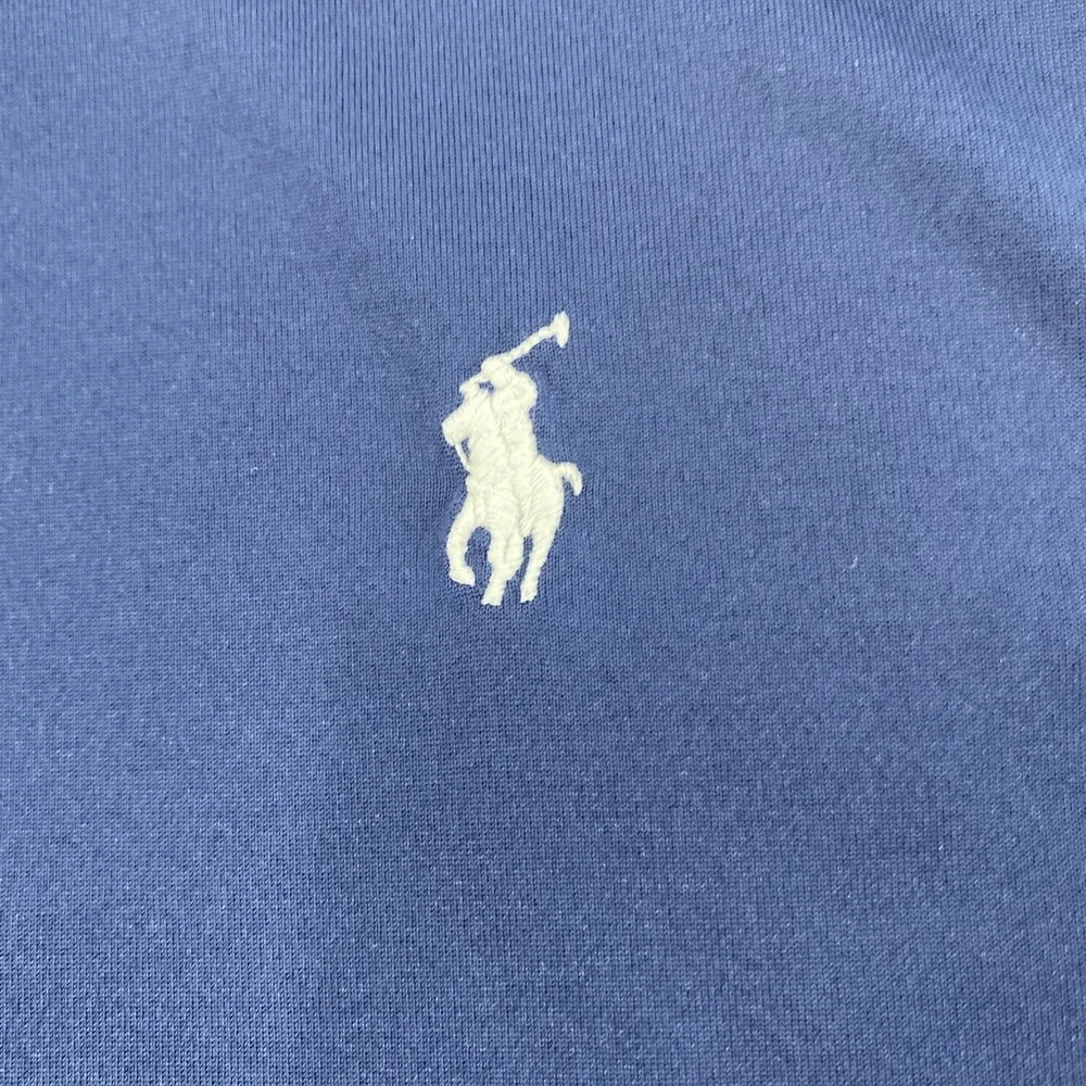 Polo Ralph Lauren Performance T Shirt Mens Medium Blue Sporty Active Athleisure
